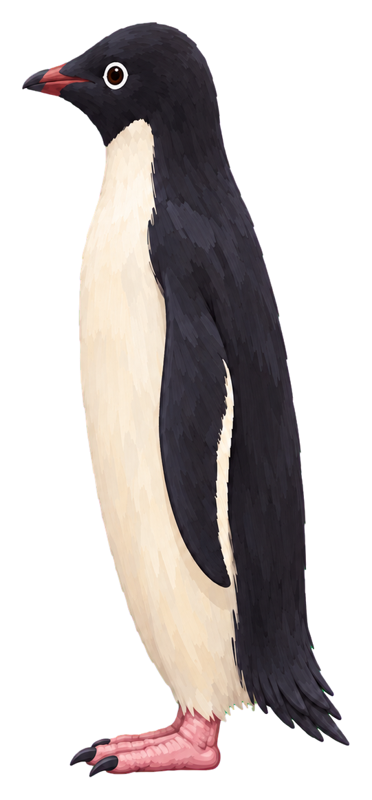Penguin reference, side view